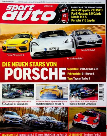Deckblatt Sport Auto (05/2020)